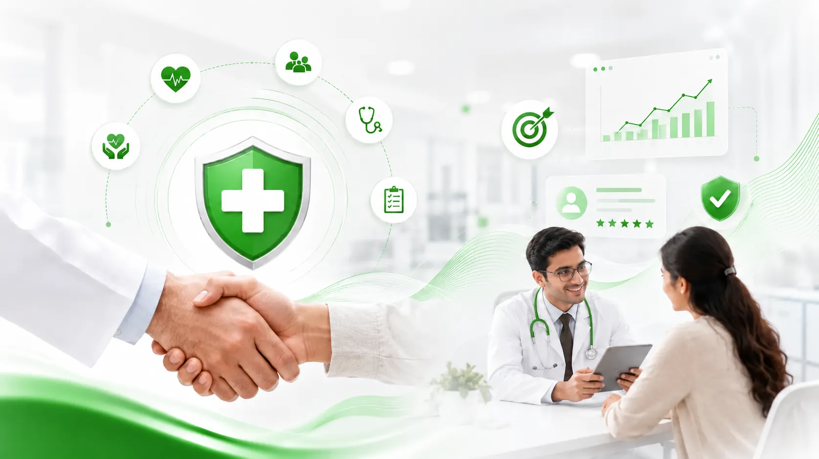 Doctor building patient trust through clear communication